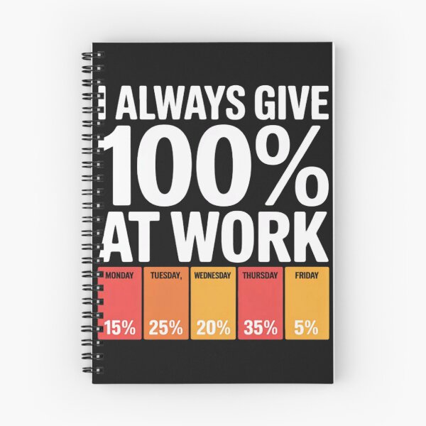 Item preview, Funny Work Week 100 Percent Effort Humor Office designed and sold by Vastingan.