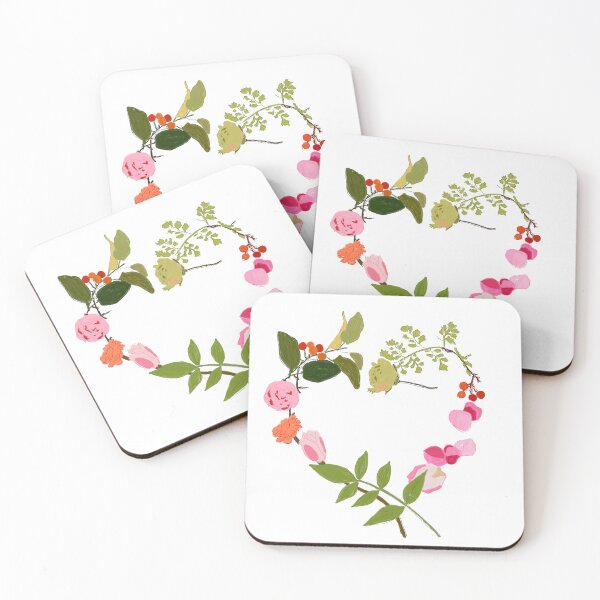 Item preview,  Floral Heart designed and sold by SugarCore.