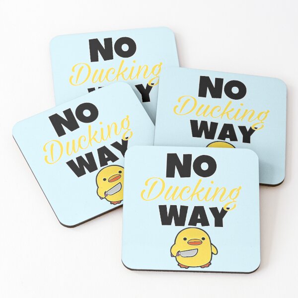 Item preview, No Ducking Way! designed and sold by Avatarhay.
