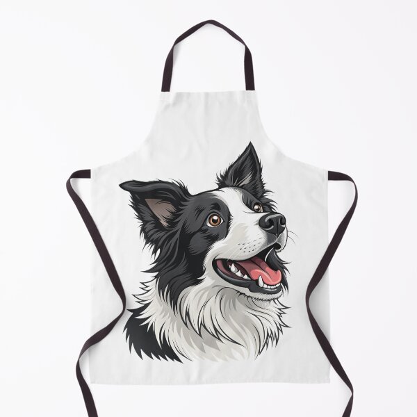 Item preview, Sheep Dog – Loyal Border Collie Pet Portrait Illustration designed and sold by DamianRoy88.