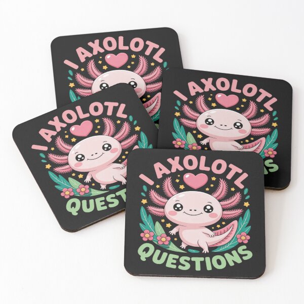 Item preview, Girl I Ask Axolotl Questions Funny Cute Salamander designed and sold by Vastingan.