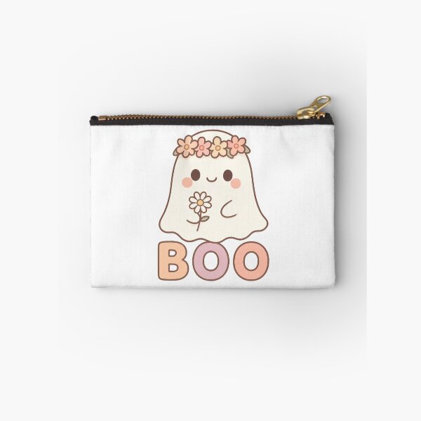 Item preview, Cute Kawaii Ghost with Flowers and Pastel Boo designed and sold by ArtSparkCo.