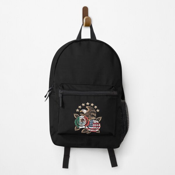 Item preview, Mexico USA Flag Mexican Flag American Flag Rose Flower designed and sold by Vastingan.