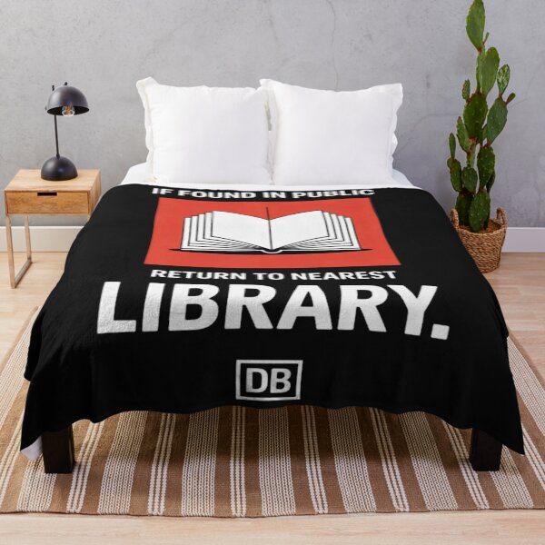 Item preview, Missing Book Alert Return to Library for Book Lovers designed and sold by Vastingan.