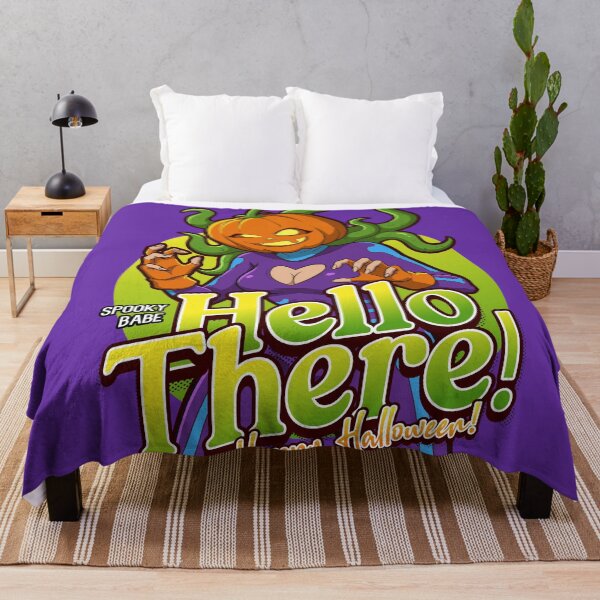 Item preview, Hello There Happy Halloween Spooky Babe Pumpkin  designed and sold by RGB Estudio Creativo.