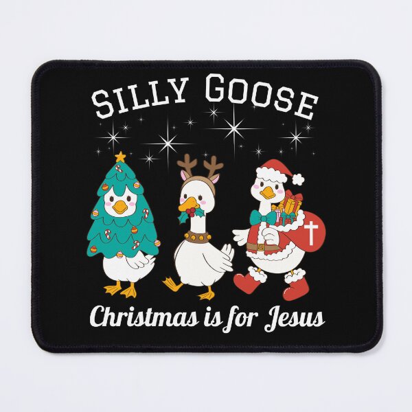 Item preview, Santa Reindeer Silly Goose Christmas is For Jesus the Reason For the Season designed and sold by Forevermore.