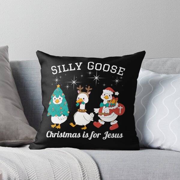 Item preview, Santa Reindeer Silly Goose Christmas is For Jesus the Reason For the Season designed and sold by Forevermore.