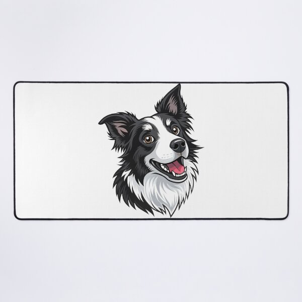Item preview, Sheep Dog – Cute Smiling Cartoon Puppy Illustration designed and sold by DamianRoy88.