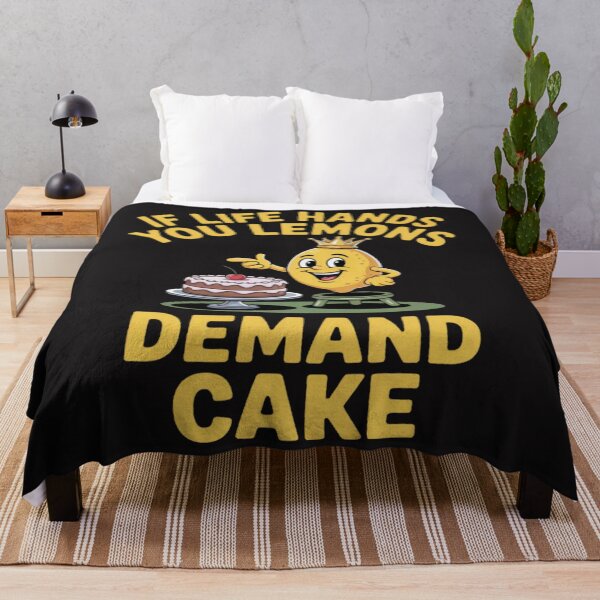 Item preview, Motivational Lemons Demand Cake  designed and sold by Ikwalima.