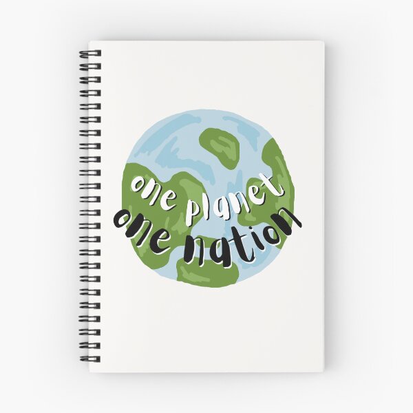 Item preview, One Planet, One Nation – Earth Unity Design designed and sold by downUnderInk.