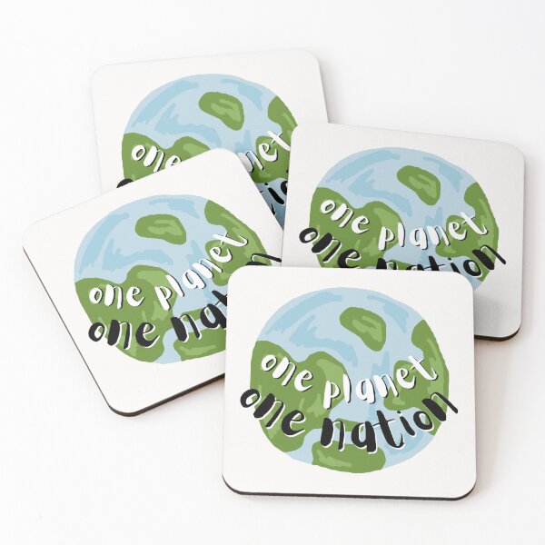 Item preview, One Planet, One Nation – Earth Unity Design designed and sold by downUnderInk.