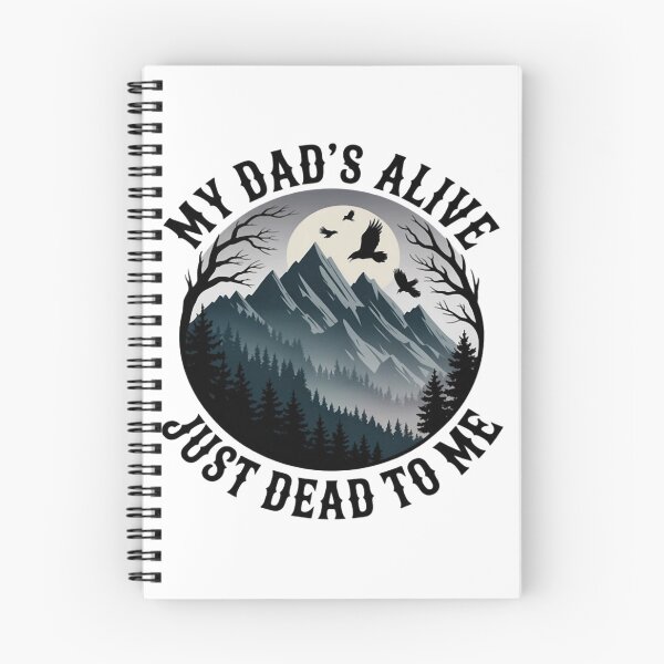Item preview, My Dad's Alive Just Dead To Me Funny Sarcasm Son Daughgter designed and sold by Ikwalima.