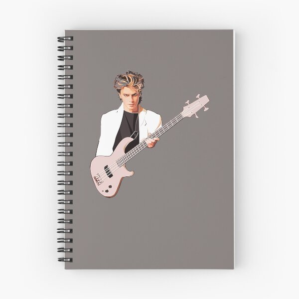 Item preview, JOHN-TAYLOR-FROM-DURAN-DURAN-T-SHIRT-(1) designed and sold by cassigeckles.