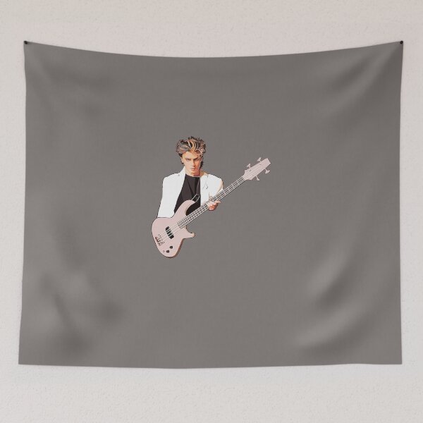 Item preview, JOHN-TAYLOR-FROM-DURAN-DURAN-T-SHIRT-(1) designed and sold by cassigeckles.