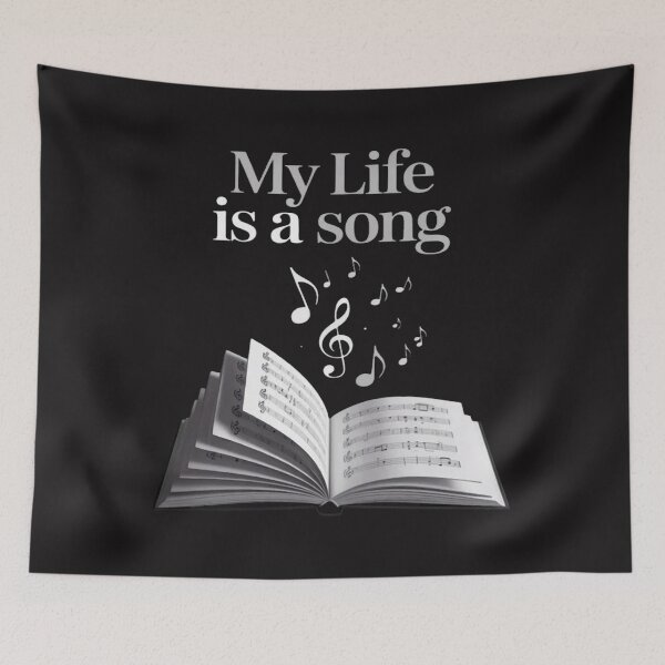 Item preview, My Life Is A Song Not A Solo Music designed and sold by Ikwalima.