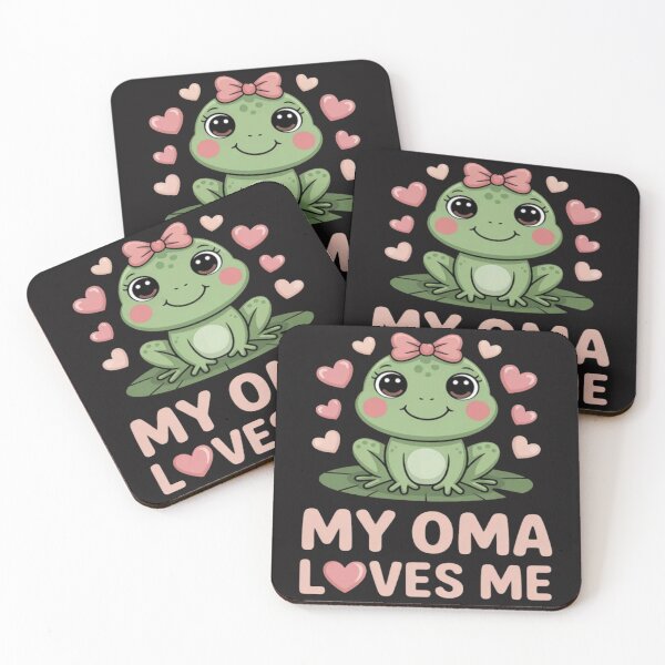 Item preview, My Oma Loves Me Granddaughter Frog designed and sold by Ikwalima.