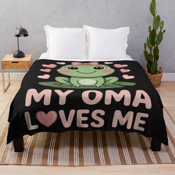 Item preview, My Oma Loves Me Granddaughter Frog designed and sold by Ikwalima.