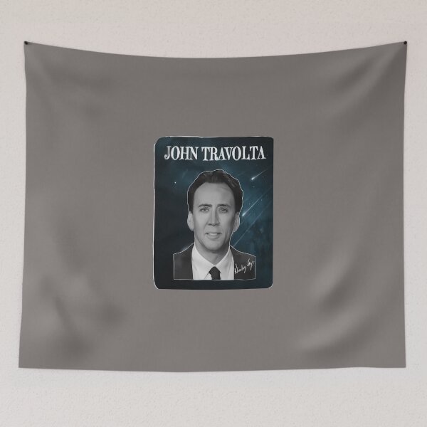 Item preview, JOHN-TRAVOLTA-NICOLAS-CAGE designed and sold by cassigeckles.