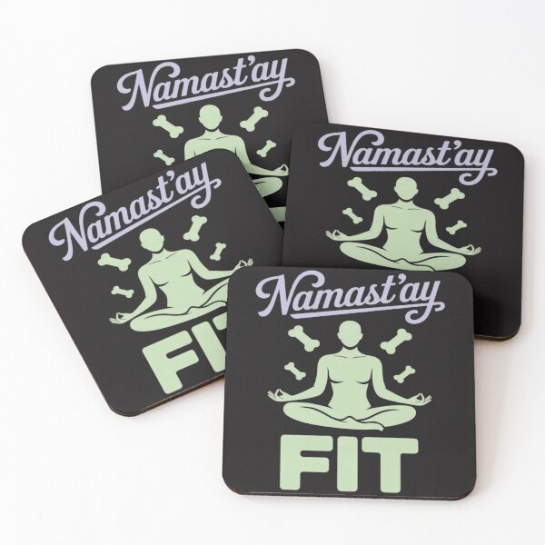 Item preview, Namast'ay Fit Yoga Workout Gear designed and sold by Ikwalima.
