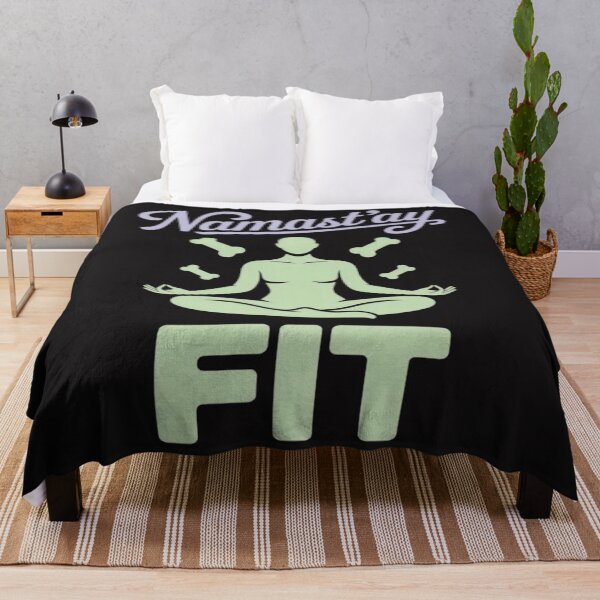 Item preview, Namast'ay Fit Yoga Workout Gear designed and sold by Ikwalima.