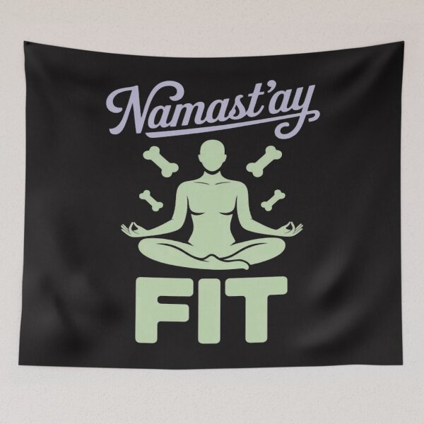 Item preview, Namast'ay Fit Yoga Workout Gear designed and sold by Ikwalima.