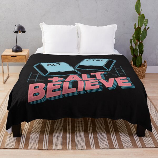 Item preview, Neon Arcade Believe Pun designed and sold by Ikwalima.