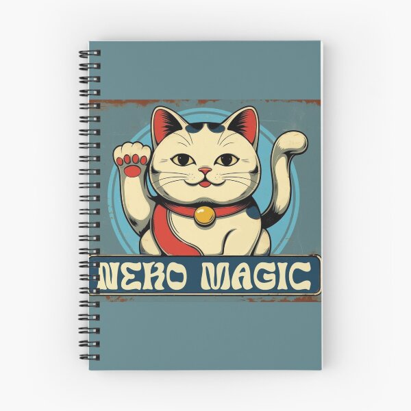 Item preview, Neko Magic – Vintage Mystical Cat Illustration designed and sold by LEO'S CREATURE　れおずくりーちゃー.