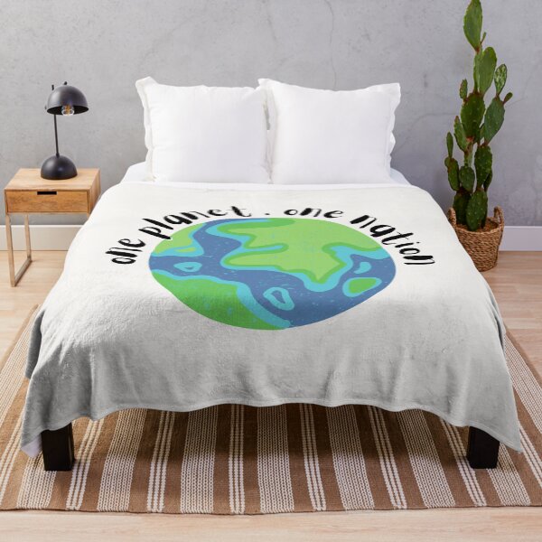 Item preview, One Planet One Nation – Earth Unity & Peace Design designed and sold by downUnderInk.