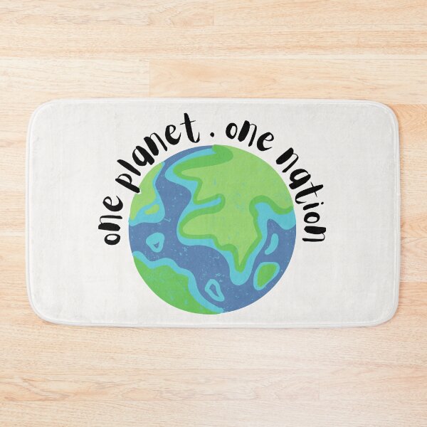 Item preview, One Planet One Nation – Earth Unity & Peace Design designed and sold by downUnderInk.