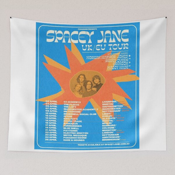 Item preview, Spacey Jane Uk Tour designed and sold by jasmineTeresa.