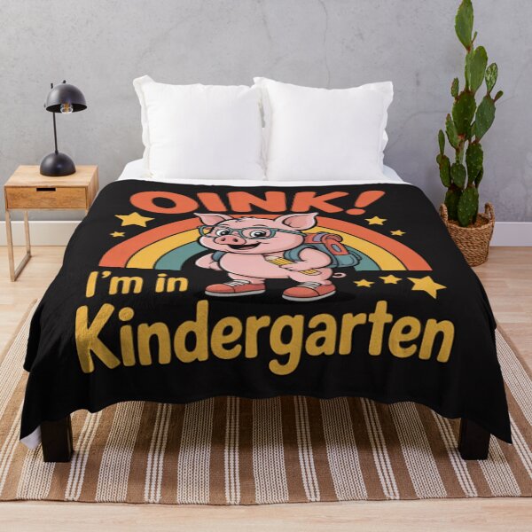 Item preview, Oink I’m In Kindergarten Cute Funny Pig Back to School designed and sold by Ikwalima.