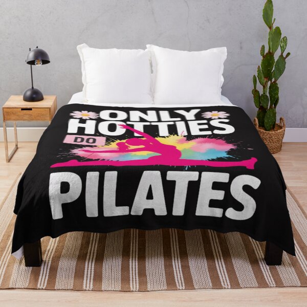 Item preview, Only Hotties Do Pilates Funny Fitness Hot Girl Workout Gym designed and sold by Ikwalima.
