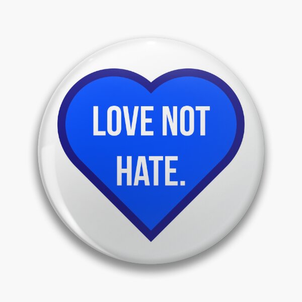 Item preview, Love not hate  designed and sold by Rachel the Artist .