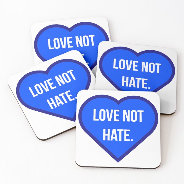 Item preview, Love not hate  designed and sold by Rachel the Artist .
