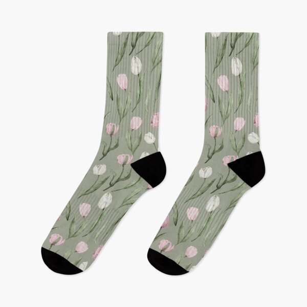 Item preview, Tulip Flower Pattern | Pastel Spring Floral Design designed and sold by Jannielle.
