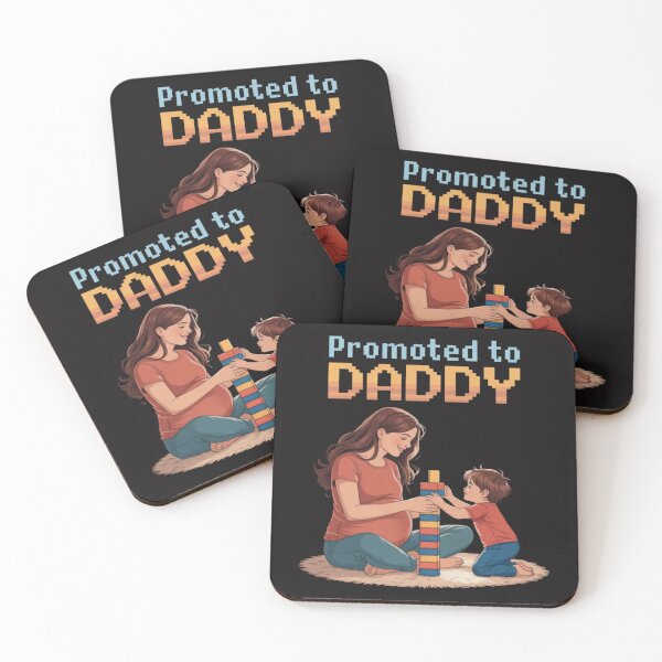 Item preview, Parenting Humor Pixel Pregnancy Reveal Block  designed and sold by Ikwalima.
