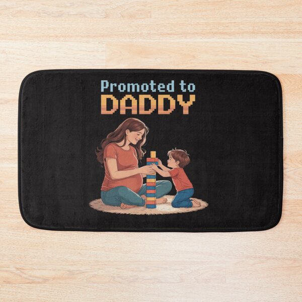 Item preview, Parenting Humor Pixel Pregnancy Reveal Block  designed and sold by Ikwalima.