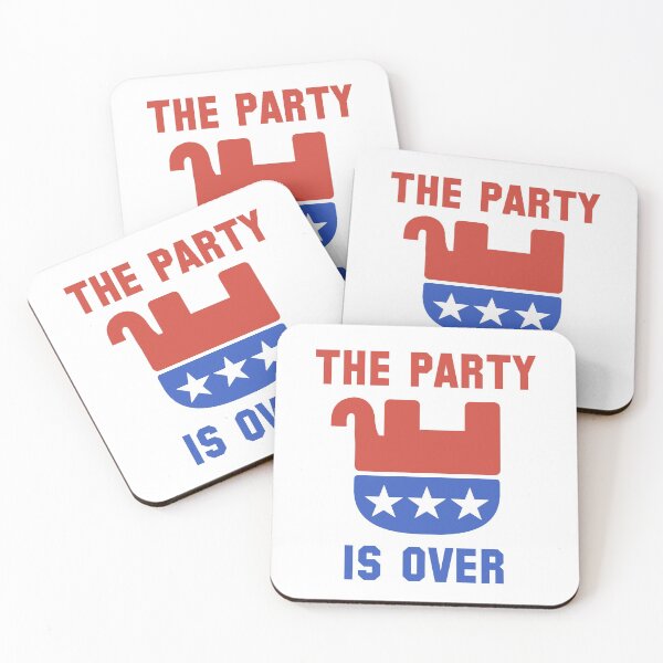 Item preview, 2022 Election | Party Is Over | Republican GOP designed and sold by 8645th.