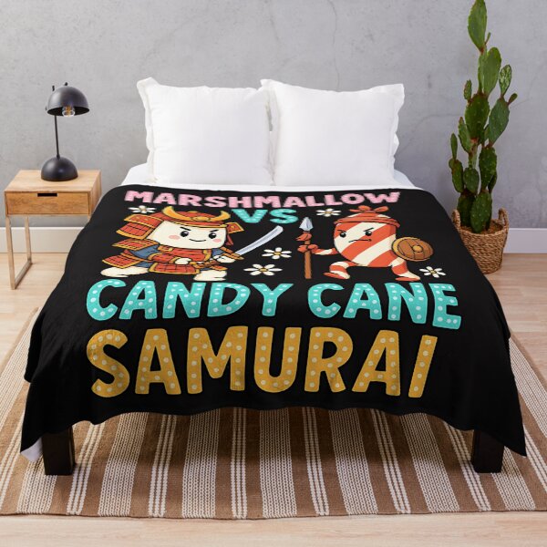 Item preview, Marshmallow vs Candy Cane – Samurai Duel designed and sold by AwesomeBeyondLimits.