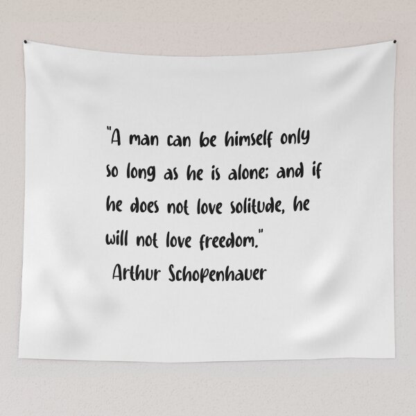 Item preview, Schopenhauer Quotes designed and sold by 4ever-Undaunted.