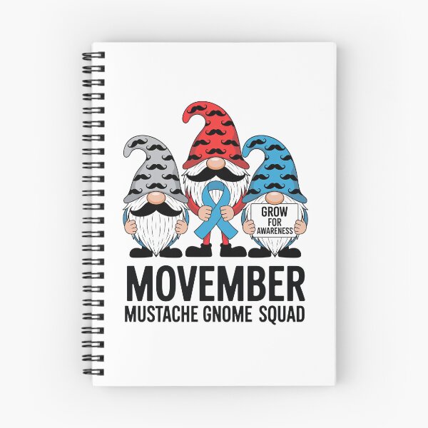 Item preview, Movember Awareness Campaign Beard Men’s Mental Health Support Mustache Funny Beard Gnomes Squad November Events designed and sold by Self Love Studio.