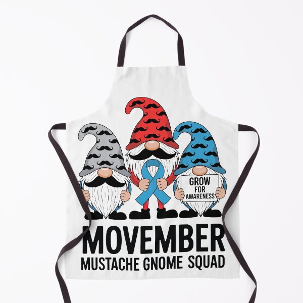 Item preview, Movember Awareness Campaign Beard Men’s Mental Health Support Mustache Funny Beard Gnomes Squad November Events designed and sold by Self Love Studio.