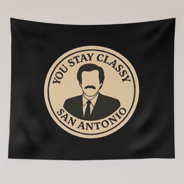 Item preview, Anchorman Inspired Retro USA Print: San Antonio designed and sold by PinUpPizzazz.