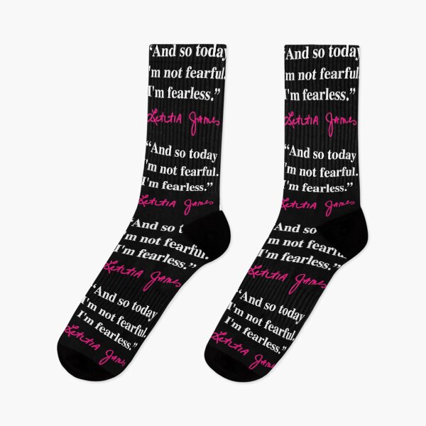 Item preview, Tish James - I'm fearless- Quote (hot pink signature) designed and sold by Thelittlelord.