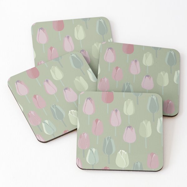 Item preview, Tulip Flower Pattern | Pastel Spring Floral Design designed and sold by Jannielle.