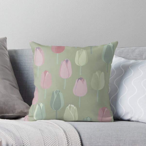 Item preview, Tulip Flower Pattern | Pastel Spring Floral Design designed and sold by Jannielle.