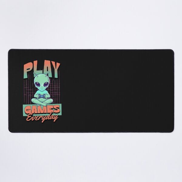 Item preview, Play Games Everyday – Alien Gamer designed and sold by AwesomeBeyondLimits.