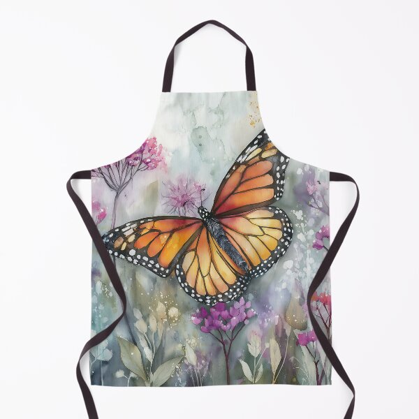 Item preview, Monarch Butterfly in Milkweed designed and sold by Boddicca.