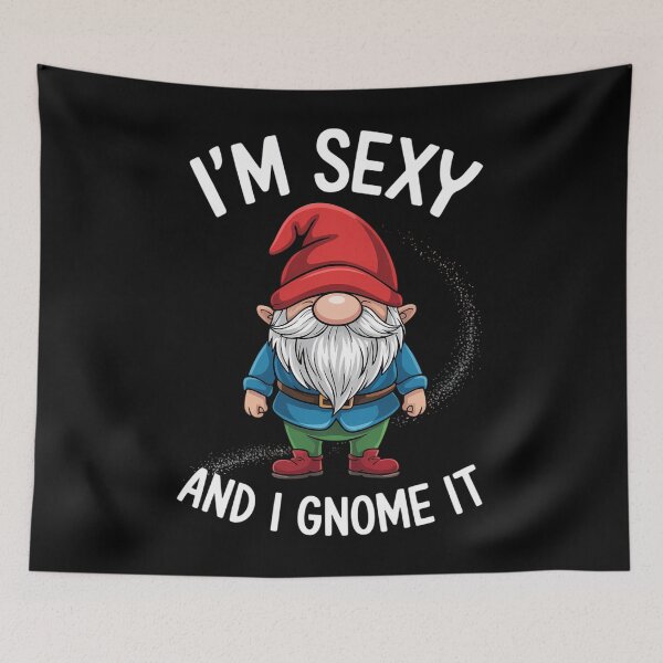 Item preview, Funny Garden Gnomes Joke Pun designed and sold by AmericaKub.