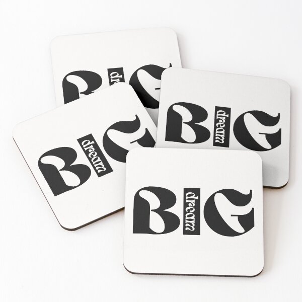 Item preview, Dream Inside BIG – Motivational Bold Typography designed and sold by downUnderInk.